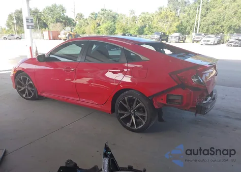 2020 Honda Civic Sport z USA, uszkodzony, nr VIN 2HGFC2F89LH591361